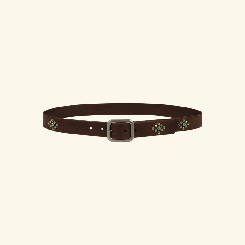 Virginia Slim Belt (Brown) 1