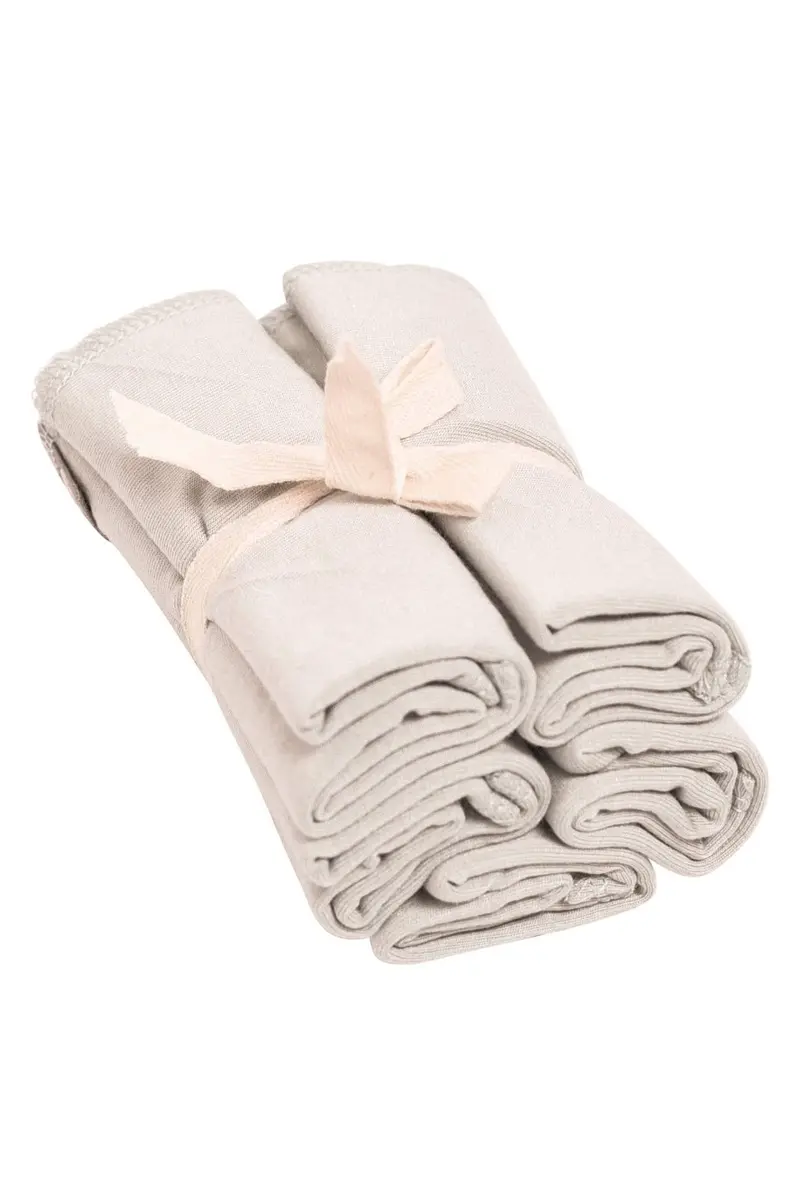 Washcloth 5-Pack In Oat 1