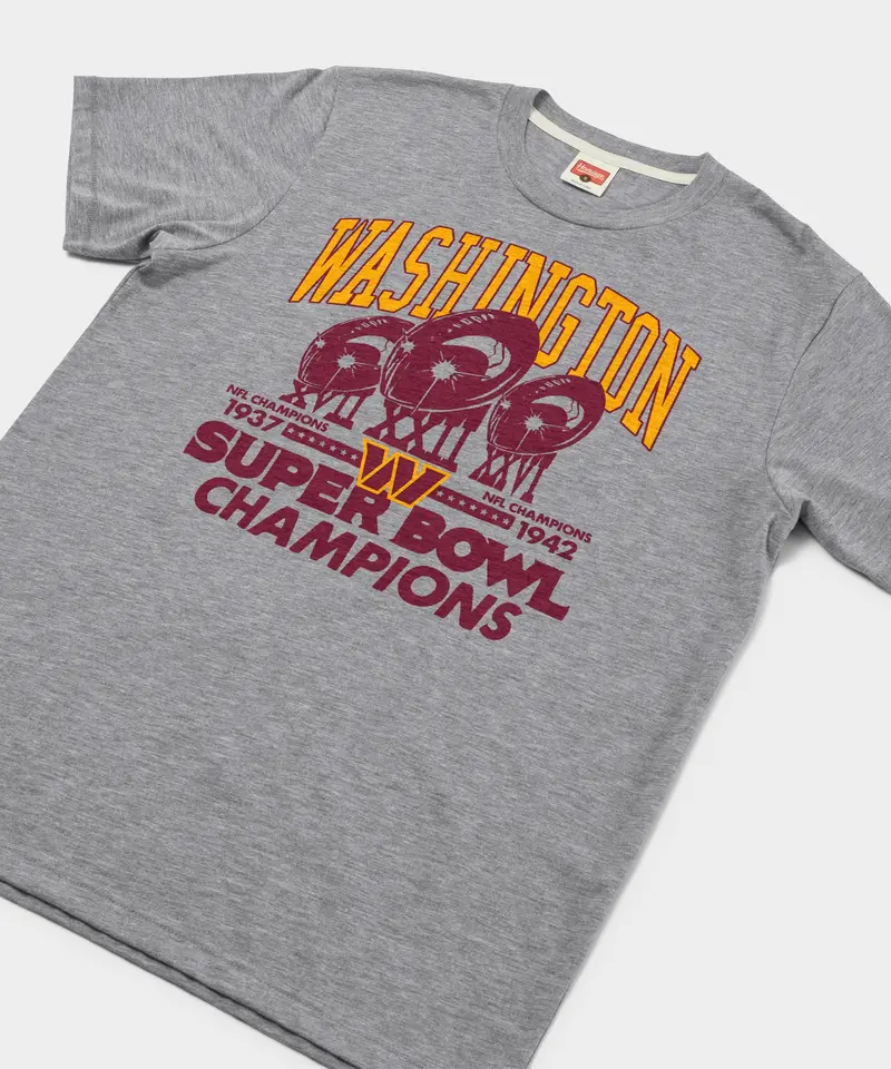 Washington 3 Time Super Bowl Champions 2