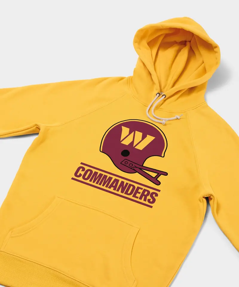 Washington Commanders Big Helmet Hoodie 2