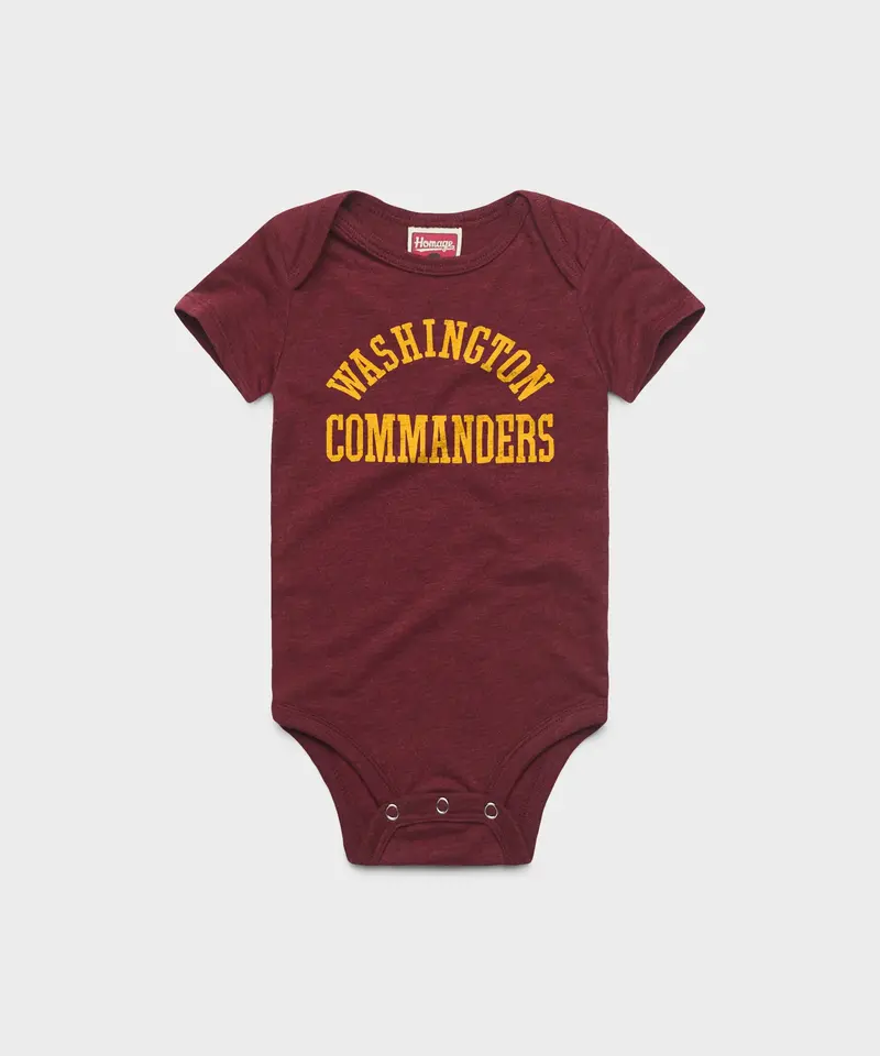 Washington Commanders Classic Baby One Piece 1