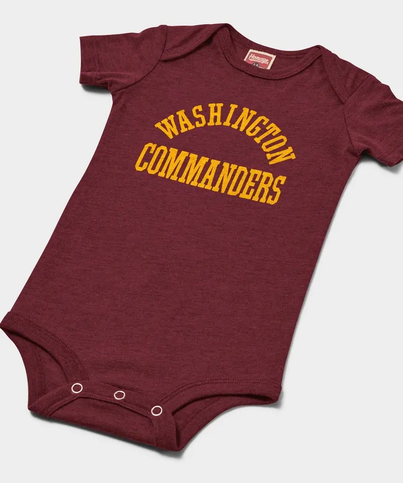 Washington Commanders Classic Baby One Piece 2