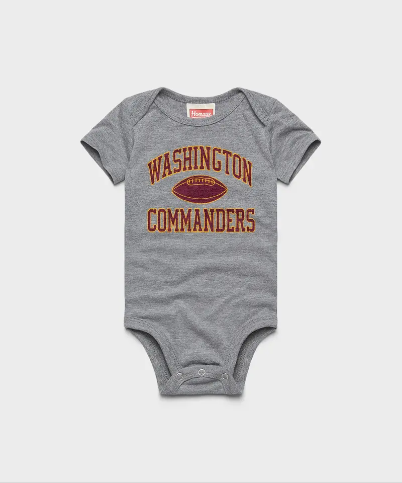 Washington Commanders Gridiron Baby One Piece 1