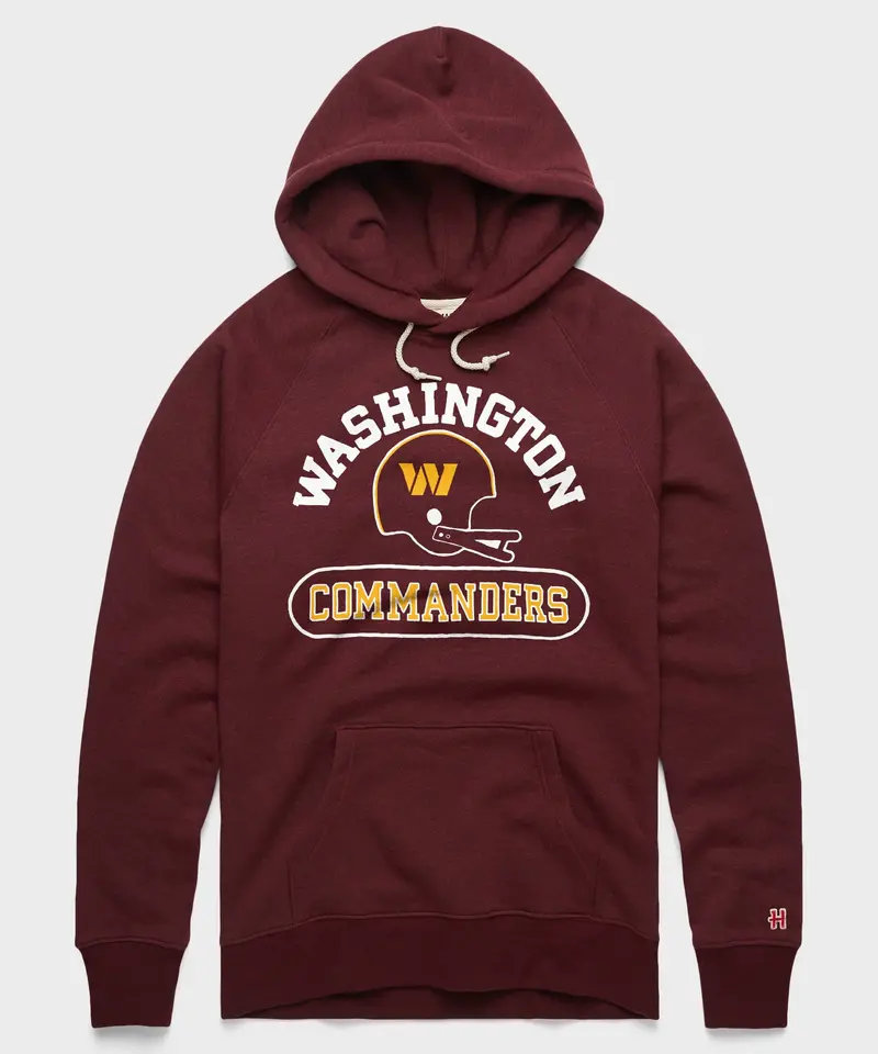 Washington Commanders Throwback Helmet Hoodie 1