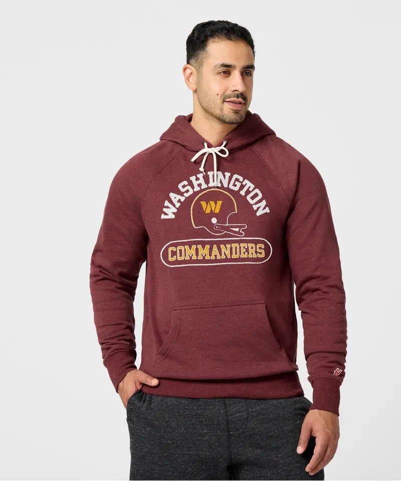 Washington Commanders Throwback Helmet Hoodie 3