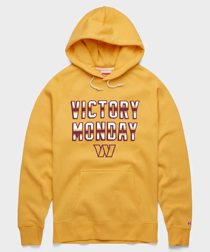 Washington Commanders Victory Monday Hoodie 1