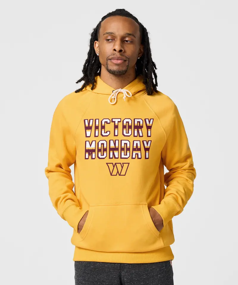 Washington Commanders Victory Monday Hoodie 3