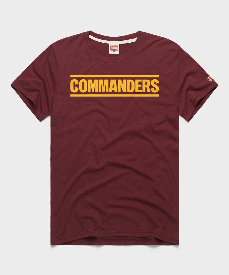 Washington Commanders Wordmark '22 T-Shirt 1