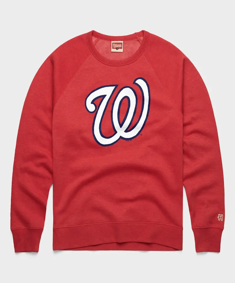 Washington Nationals Cap Logo '24 Crewneck 1