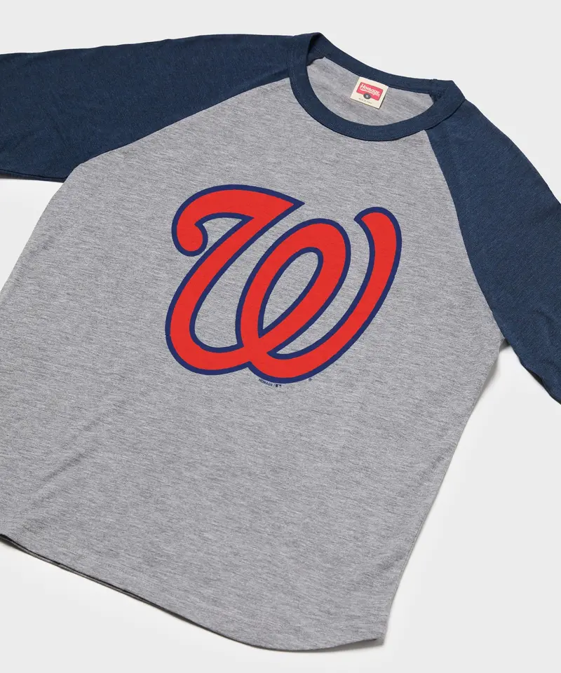 Washington Nationals Cap Logo '24 Raglan 2