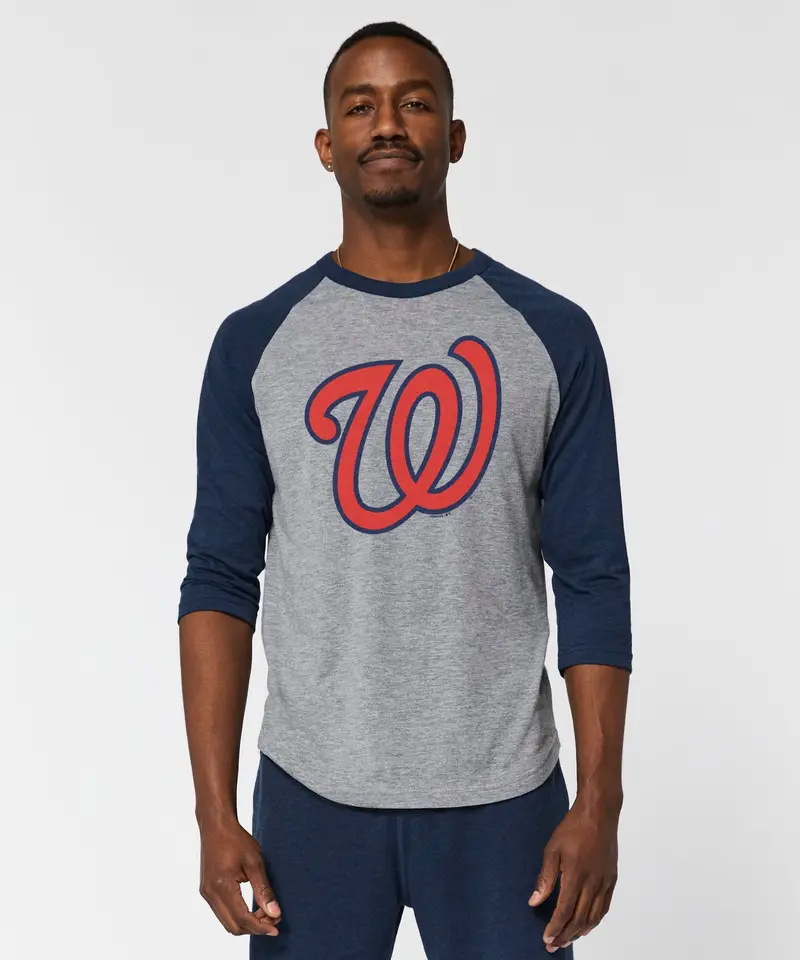 Washington Nationals Cap Logo '24 Raglan 3
