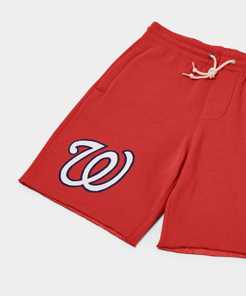 Washington Nationals Cap Logo '24 Sweat Shorts 2