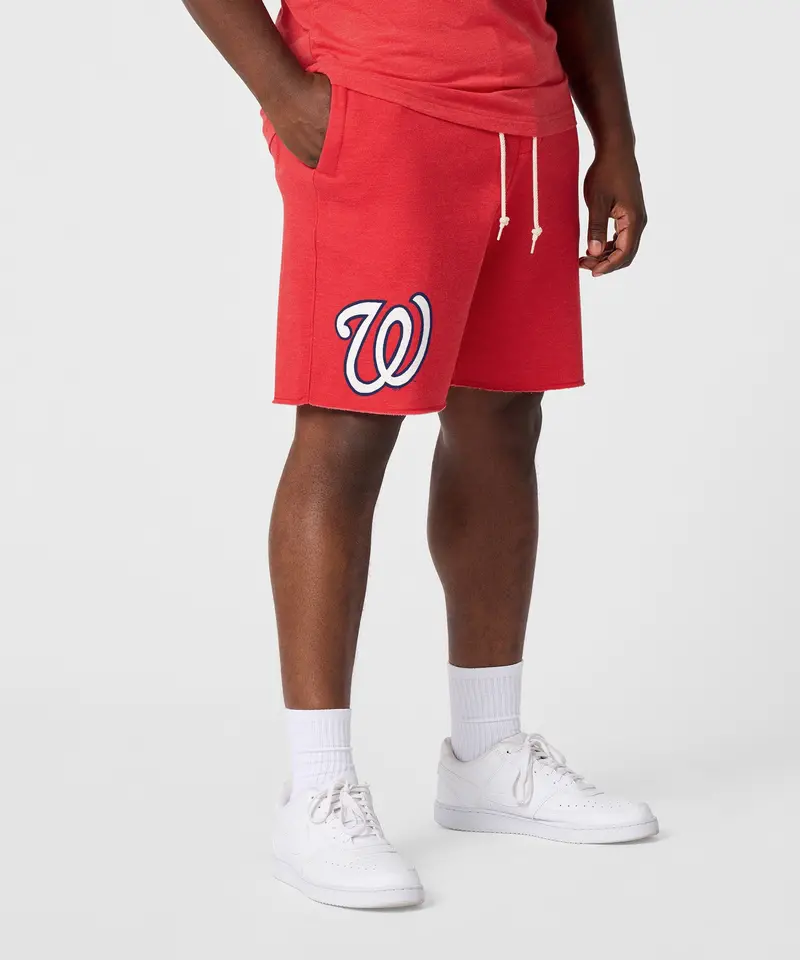 Washington Nationals Cap Logo '24 Sweat Shorts 3