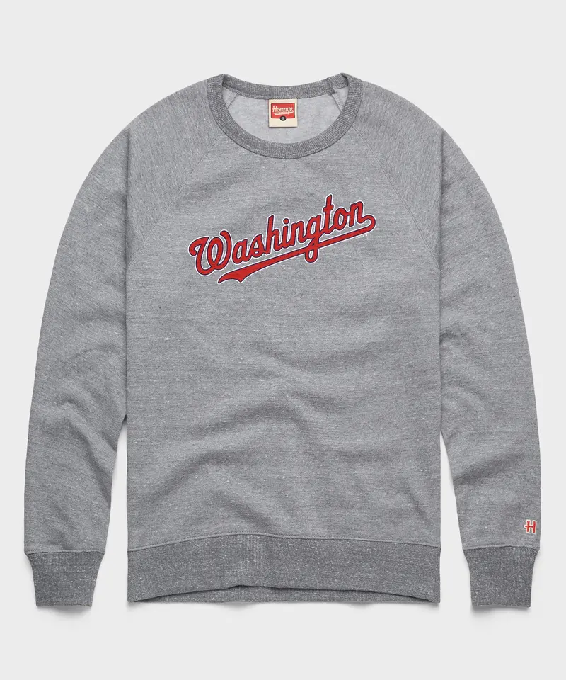 Washington Nationals Jersey Logo '09 Crewneck 1