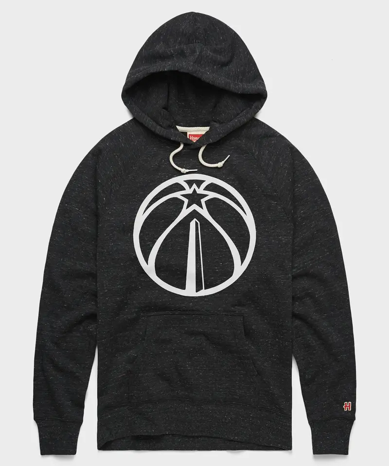 Washington Wizards Blacktop Logo Hoodie 1