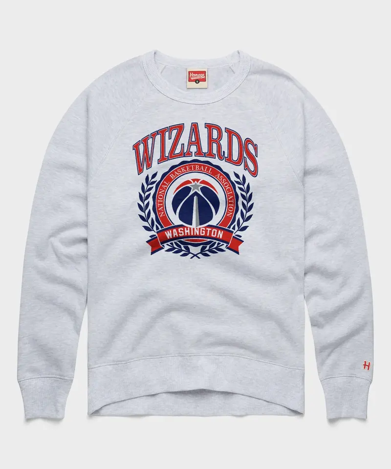 Washington Wizards Crest Crewneck 1