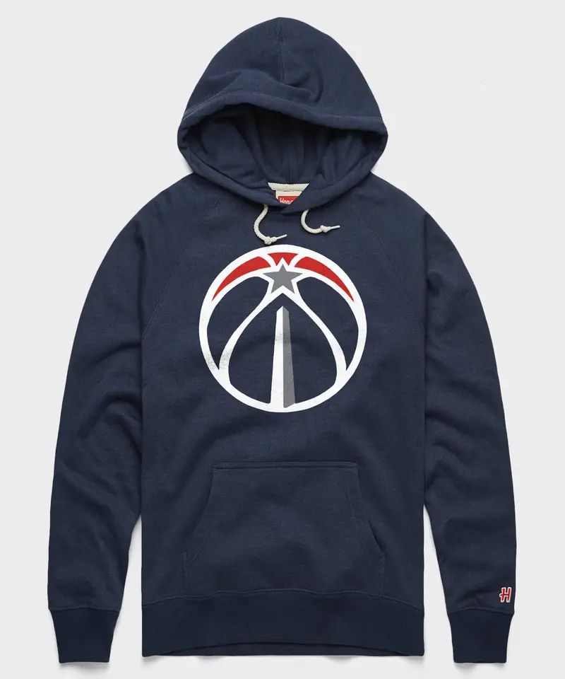Washington Wizards Logo Hoodie 1