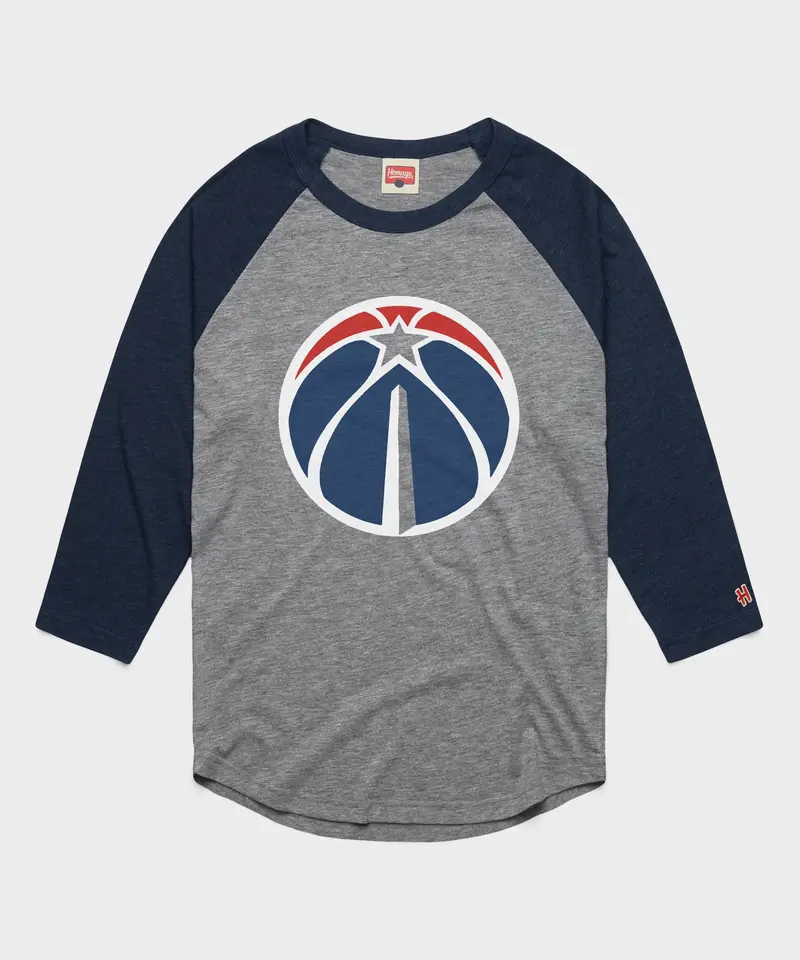 Washington Wizards Logo Raglan 1