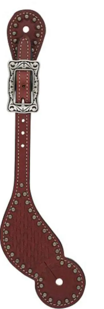 Weaver Basket Stamp Spur Strap 1