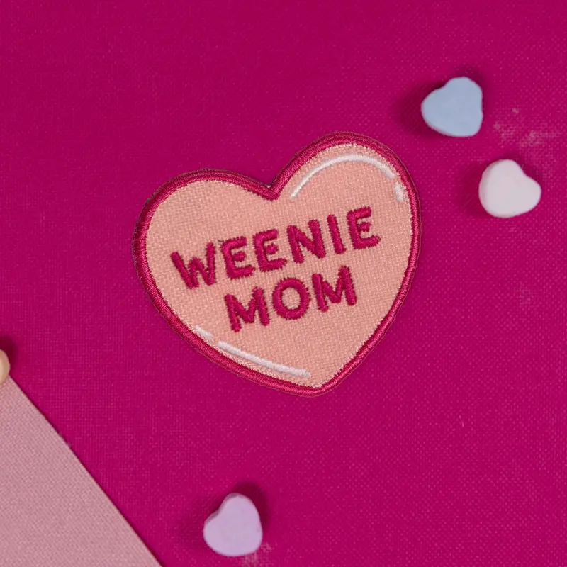 Weenie Mom Heart Patch 1