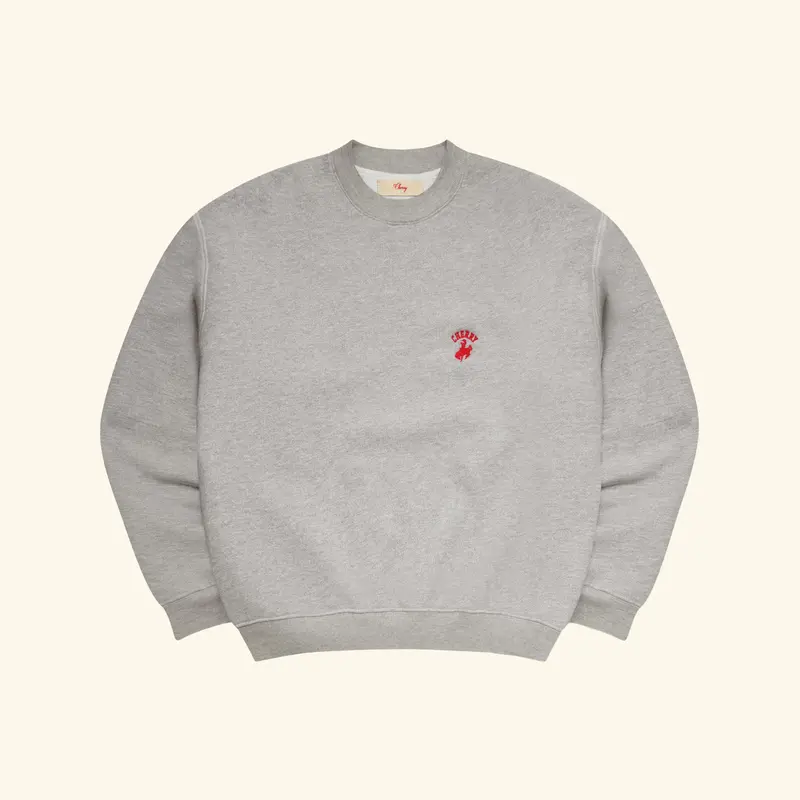 Western Athletic Crew (Heather Grey) 1