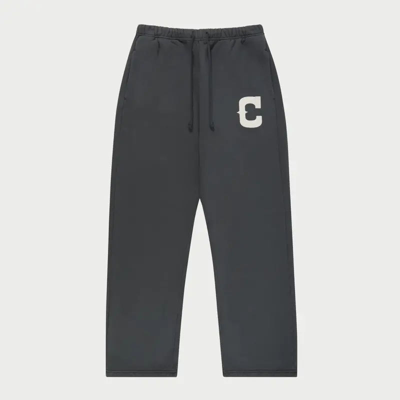 Western Athletic Parachute Sweatpants (Black) 1