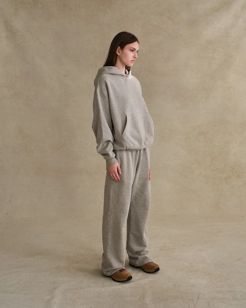 Western Athletic Parachute Sweatpants (Heather Grey) 5