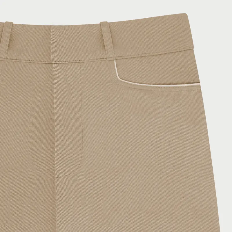 Western Chino Pants (Khaki) 2