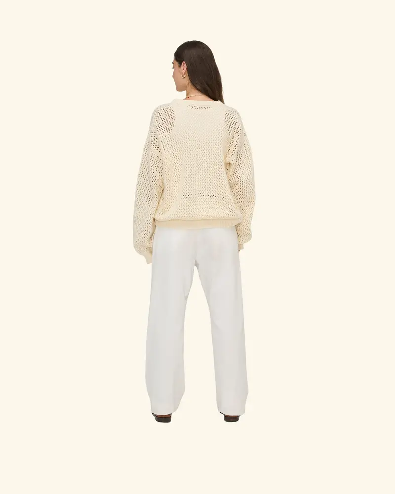 Western Chino Pants (White) 4