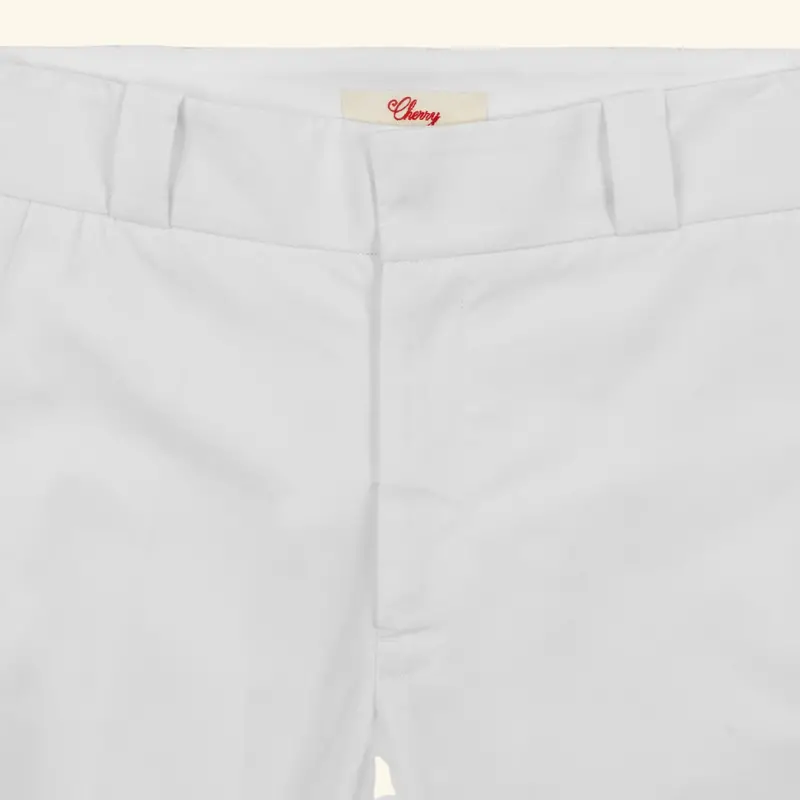 Western Chino Pants (White) 5