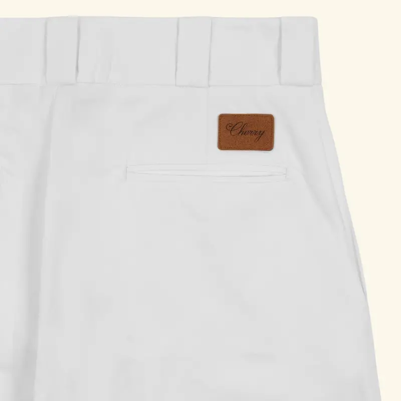 Western Chino Pants (White) 6