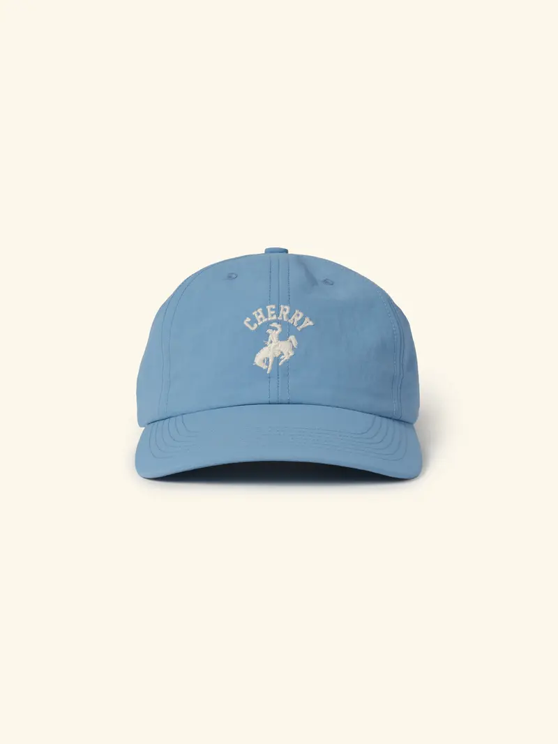 Western Tennis Hat (Steel Blue) 1