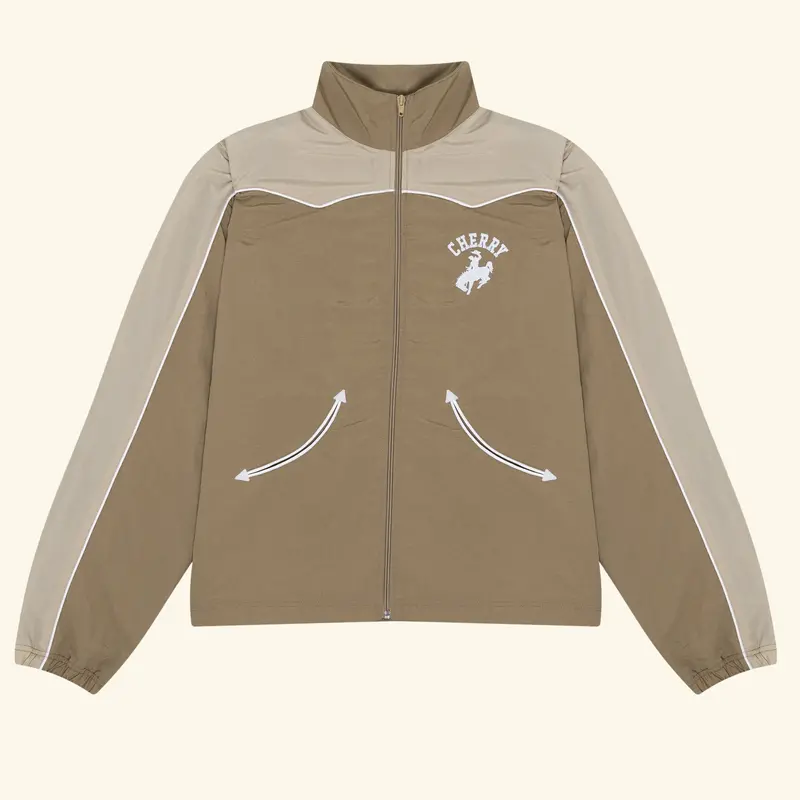 Western Track Jacket (Khaki) 1