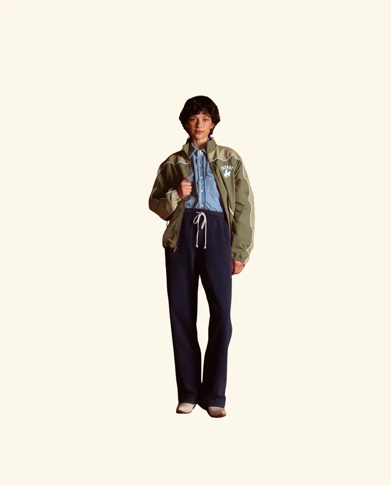 Western Track Jacket (Olive) 4