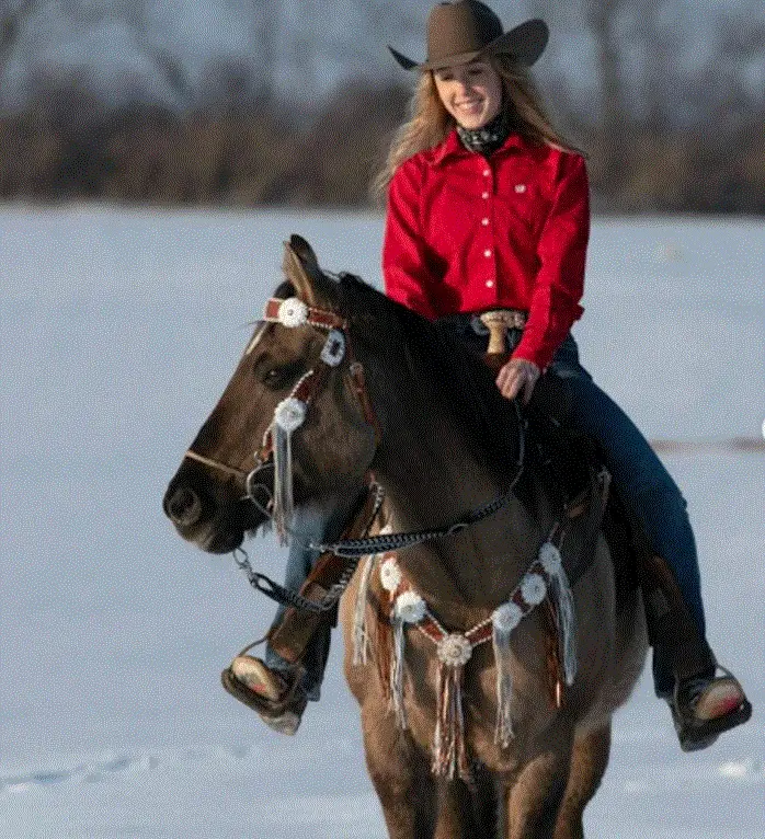 Whipstitch Headstall -Golden & Daisy #Bb265 2