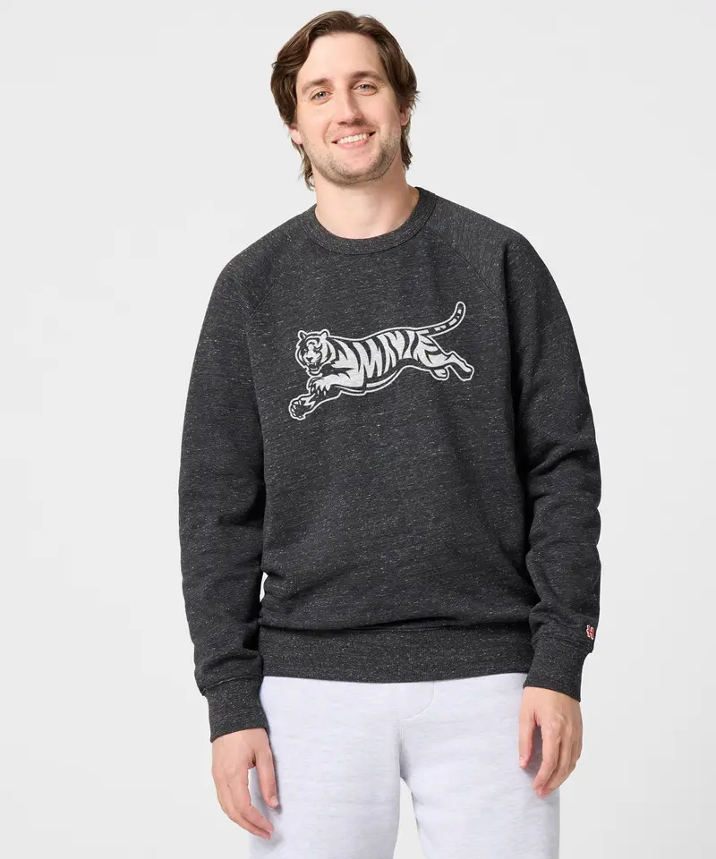 White Bengal Cincinnati Bengals Crewneck 3