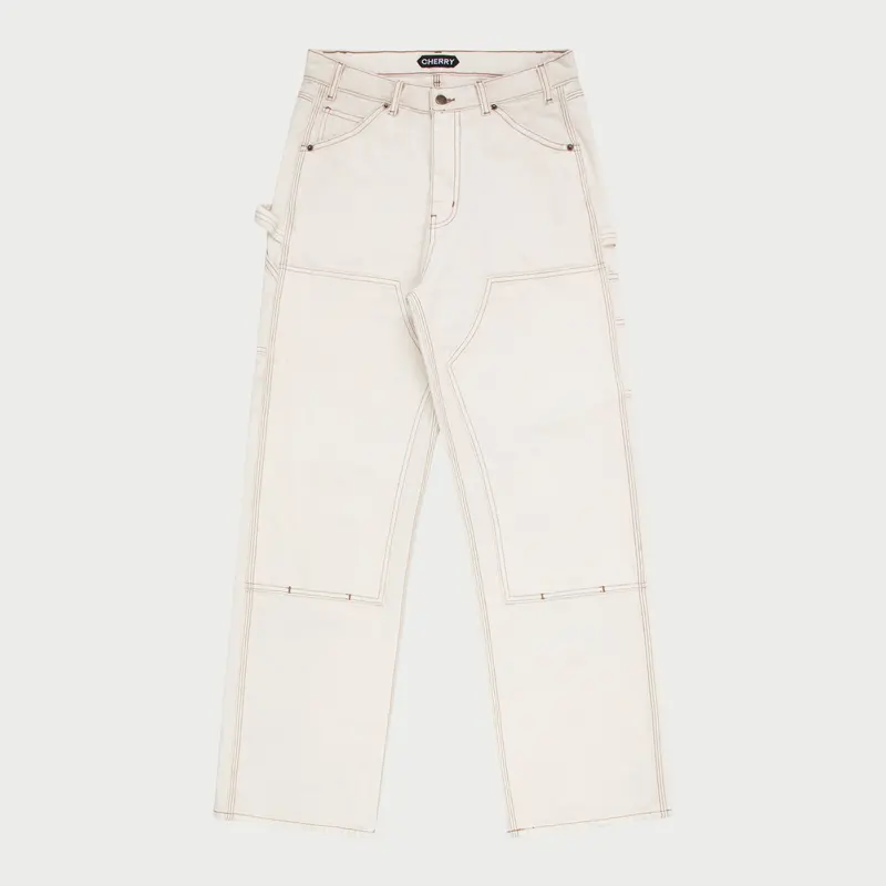 Wide Leg Canvas Double Knee 1