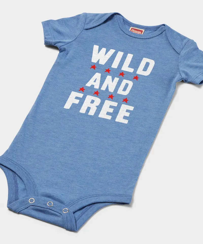 Wild And Free Baby One Piece 2