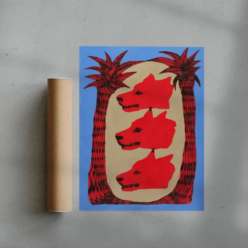 Wild Dogs - Unframed 2