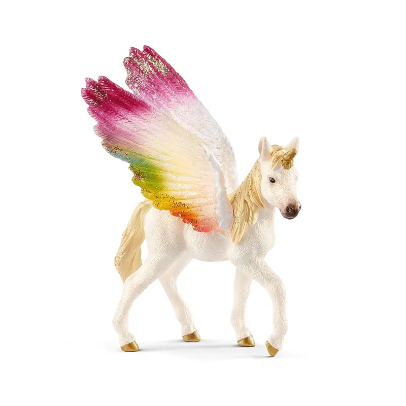 Winged Rainbow Unicorn Foal 1