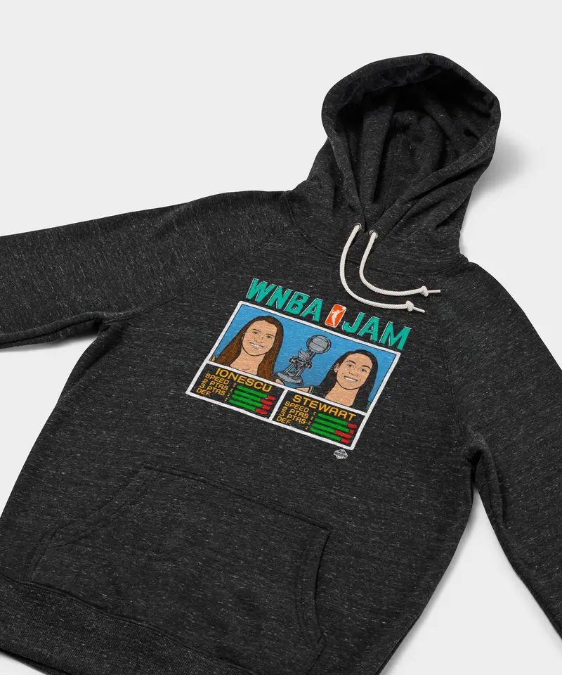 Wnba Jam Liberty 2024 Champs Ionescu And Stewart Hoodie 2