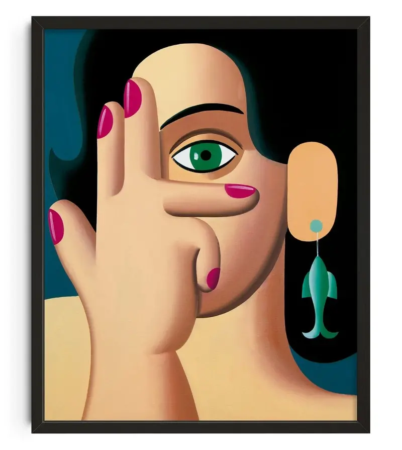 Woman With A Fish Earring 1