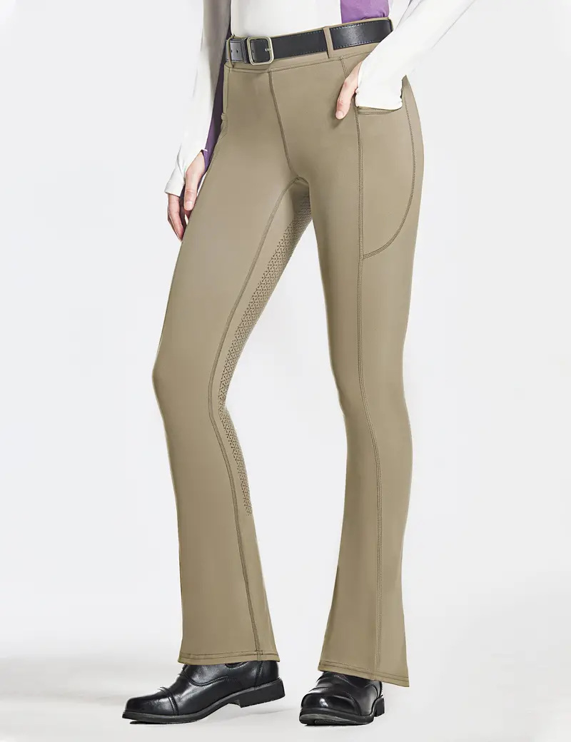 Women Full Seat Bootcut Riding Pants 1