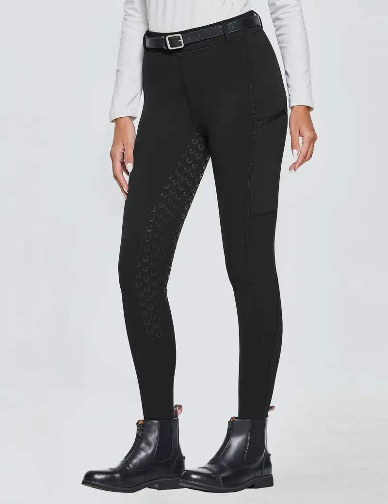 Women Full Seat Breeches Fleece Lined 1