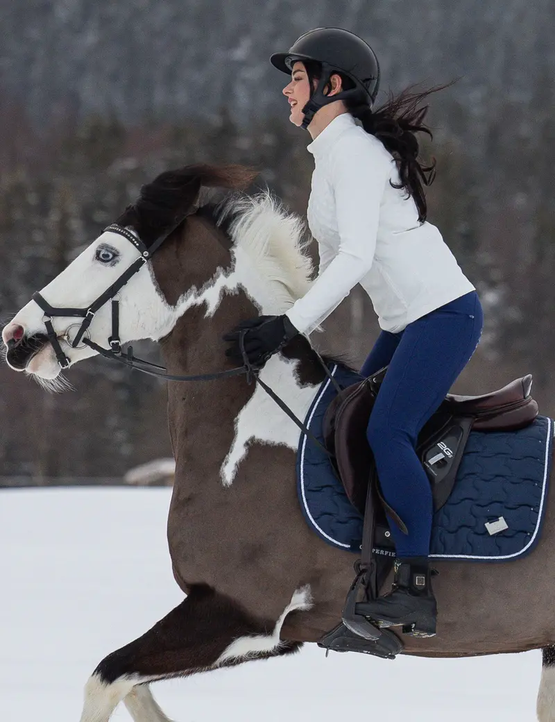 Women Full Seat Breeches Fleece Lined 7
