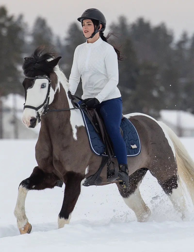 Women Full Seat Breeches Fleece Lined 8
