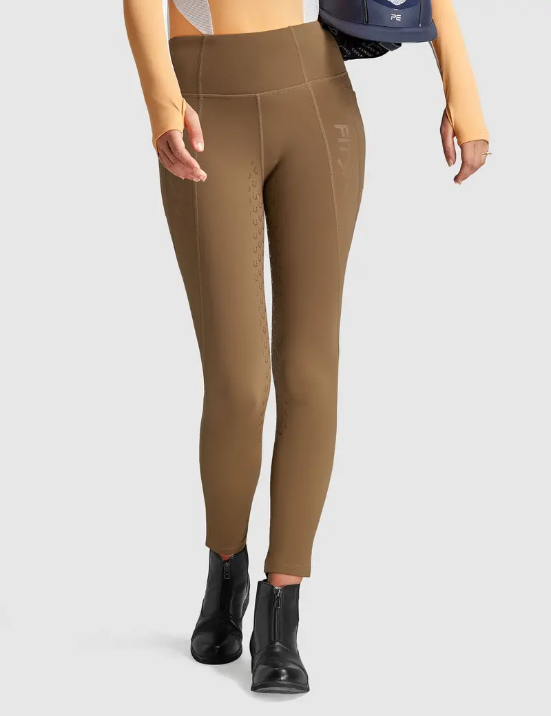 Women Full Seat Breeches High Waist Fleece Lined 12