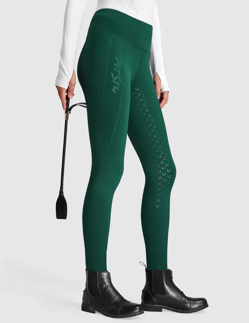 Women Full Seat Breeches High Waist Fleece Lined 16
