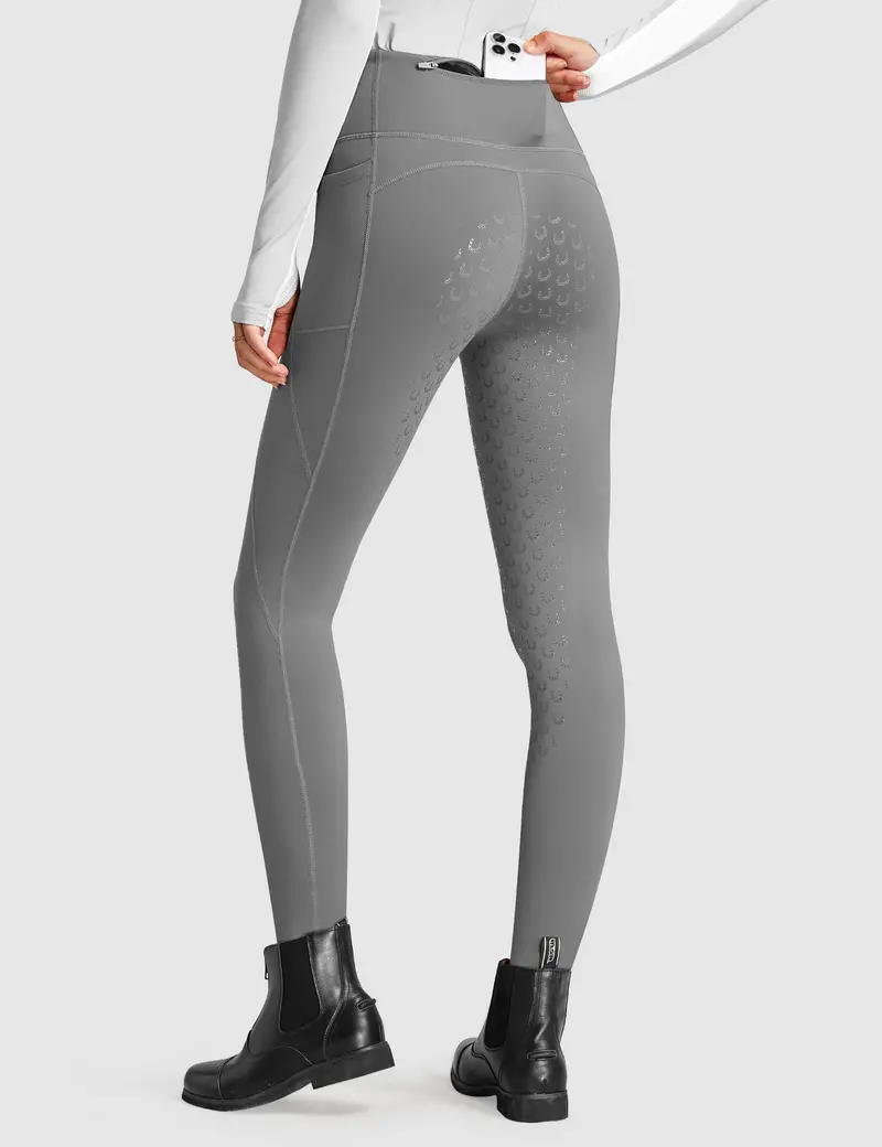 Women Full Seat Breeches High Waist Fleece Lined 20