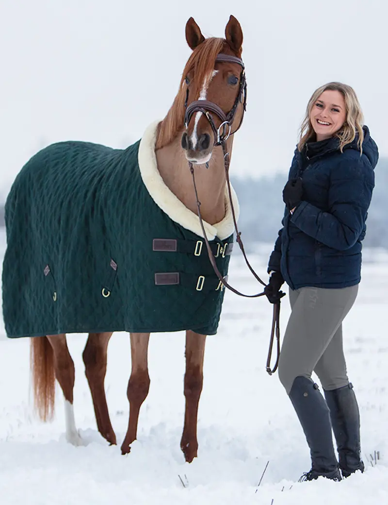 Women Full Seat Breeches High Waist Fleece Lined 22